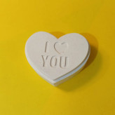 قالب سیلیکونی قلب i love you
