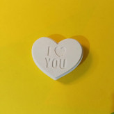 قالب سیلیکونی قلب i love you