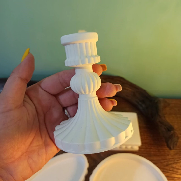 قالب ست هفت سین مرواریدی (5 تکه) قالب سیلیکونی هفتسین مرواریدی مخصوص شمعسازی و پودر سنگ مجسمه سازی...
