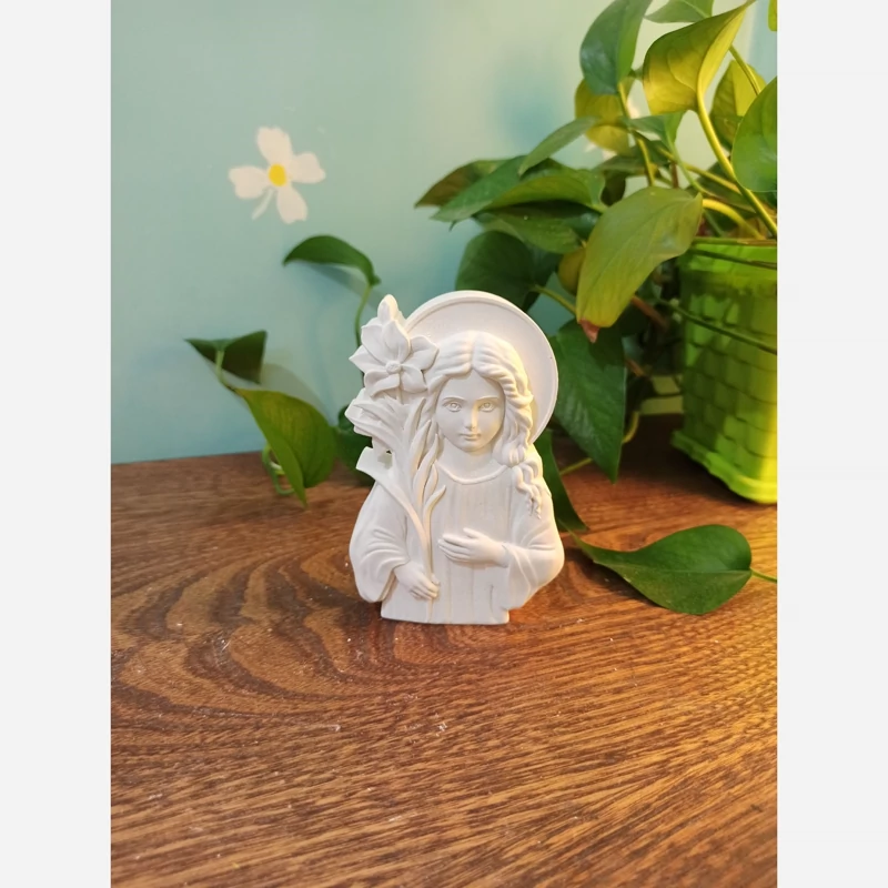 قالب دختر نبات قالب سیلیکونی دختر نبات