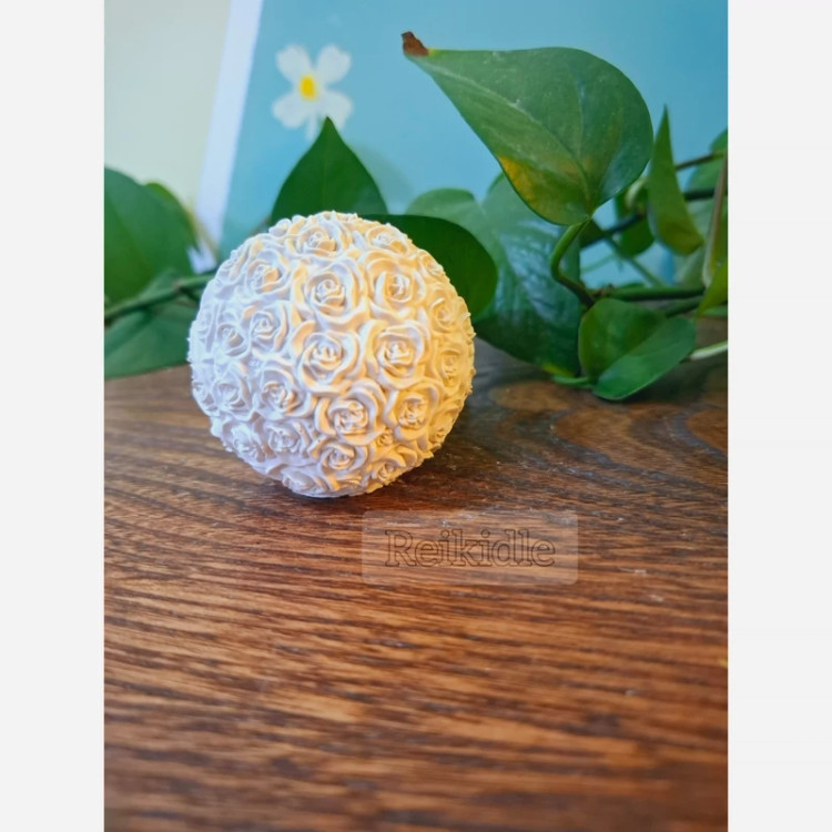 قالب گوی گل رز قالب سیلیکونی گوی رز