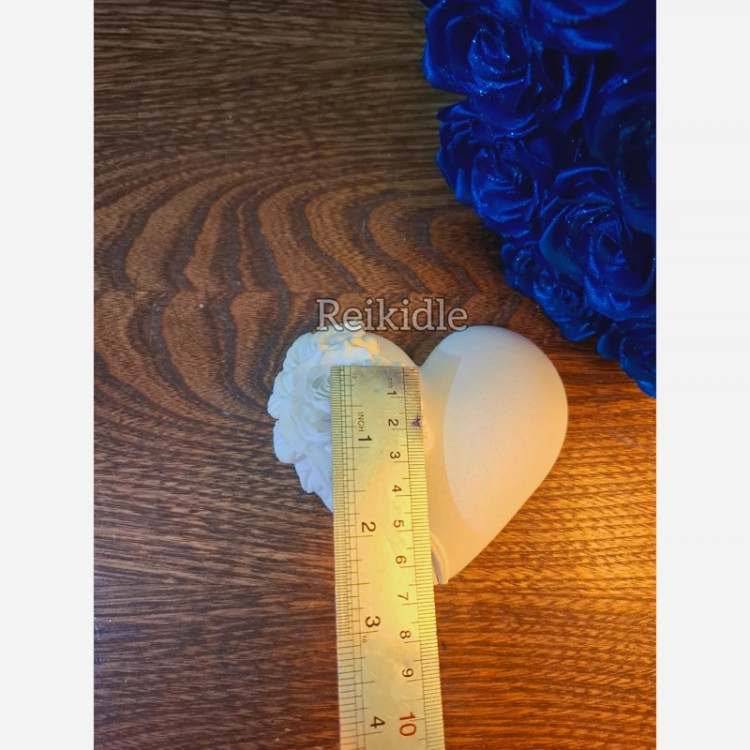 قالب قلب گلدار بزرگ قالب سیلیکونی قلب گلدار بزرگ