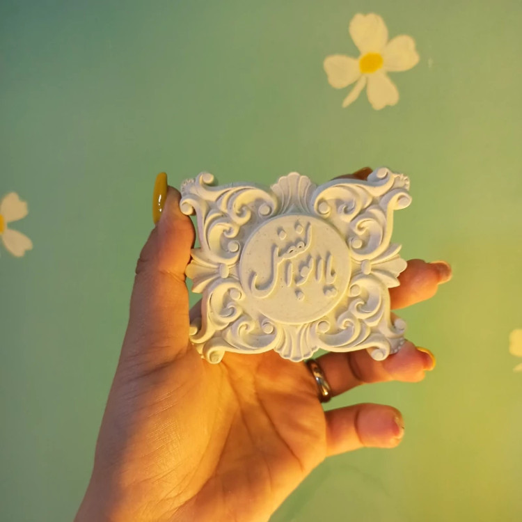 قالب یا ابوالفضل مناسب محرم قالب سیلیکونی یا ابوالفضل مناسب پودرسنگ رزین و پارافین
