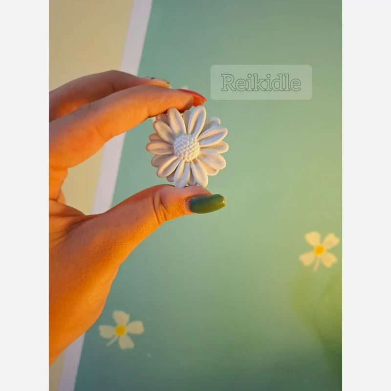 قالب گل بابونه 2 عدد قالب سیلیکونی گل بابونه کوچک