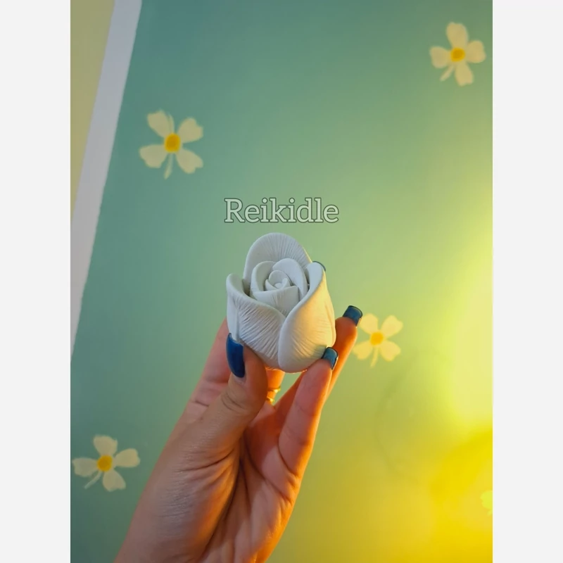 قالب غنچه لاله ارتفاع 6 قالب سیلیکونی غنچه گل لاله ارتفاع 6