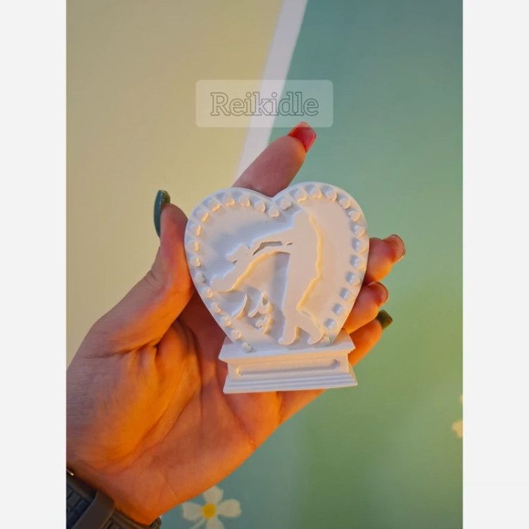 قالب سیلیکونی پدر قالب سیلیکونی کتیبه قلب پدر