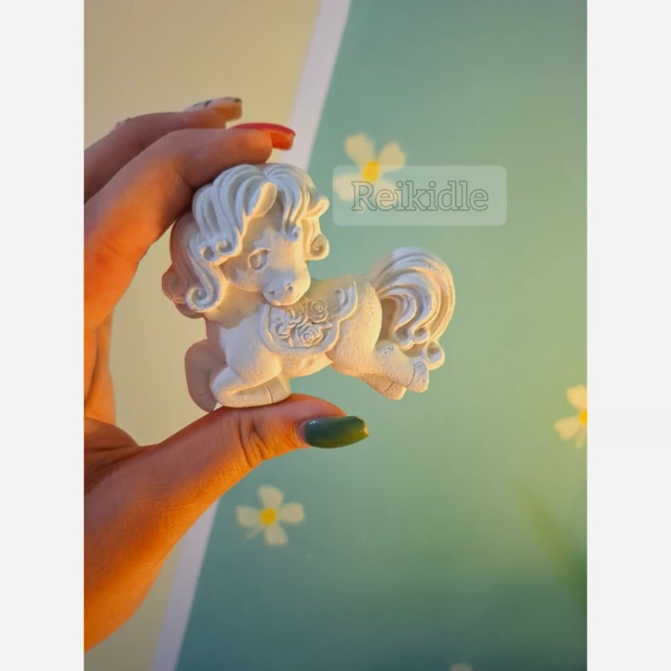 قالب اسب یونیکورنی پشت تخت قالب سیلیکونی اسب