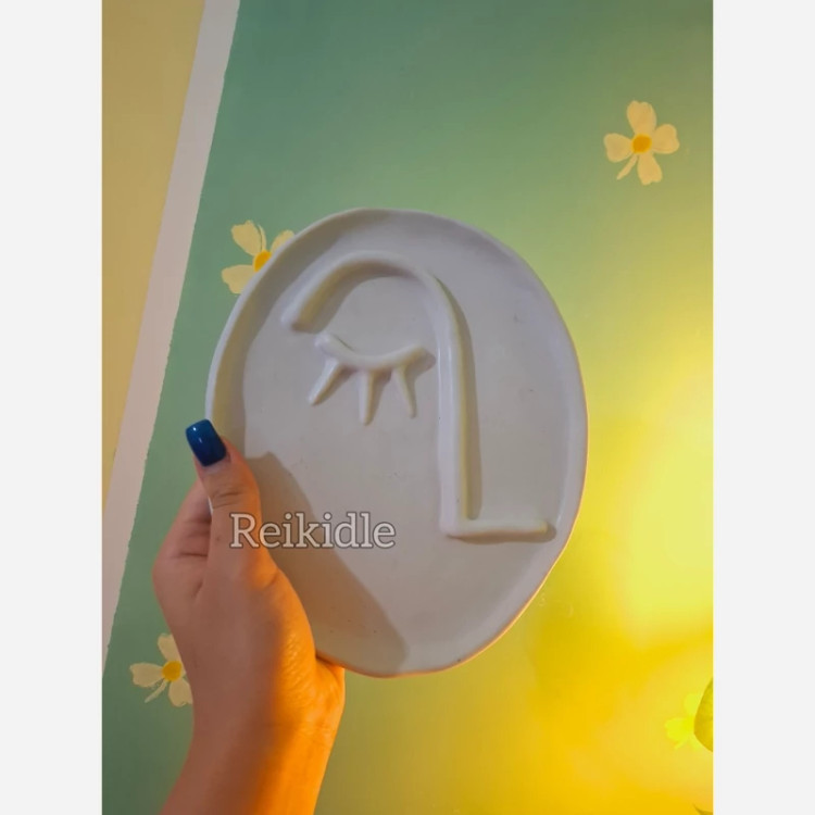 قالب سینی کوبیسم قالب سیلیکونی سینی یا بشقاب کوبیسم