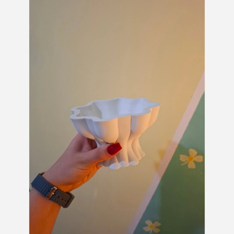 قالب سا هفت سین مواج (4 تکه) قالب سیلیکونی ست هفت سین