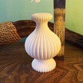 قالب ست خمره ای شیاردار (2 تکه) قالب سیلیکونی ست خمره ای شیاردار