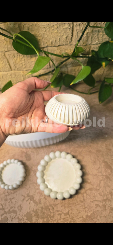 قالب سیلیکونی ست هفت سین شیاردار مراکشی قالب ست هفت شیاردار