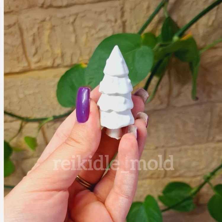 قالب سیلیکونی درخت کاج کوچک قالب درخت کاج کوچک