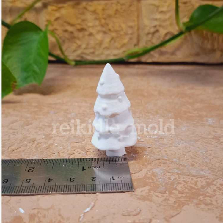 قالب سیلیکونی درخت کاج کوچک قالب درخت کاج کوچک