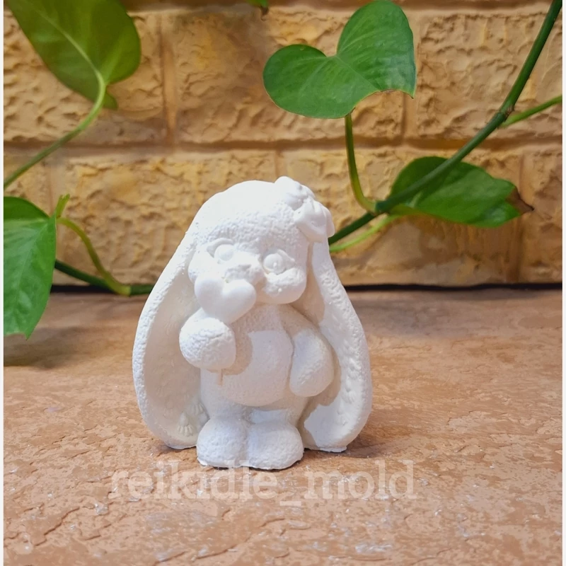 قالب سیلیکونی خرگوش قالب خانم خرگوشه
