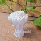 قالب سیلیکونی دسته گل رز بزرگ قالب دسته گل رز بزرگ