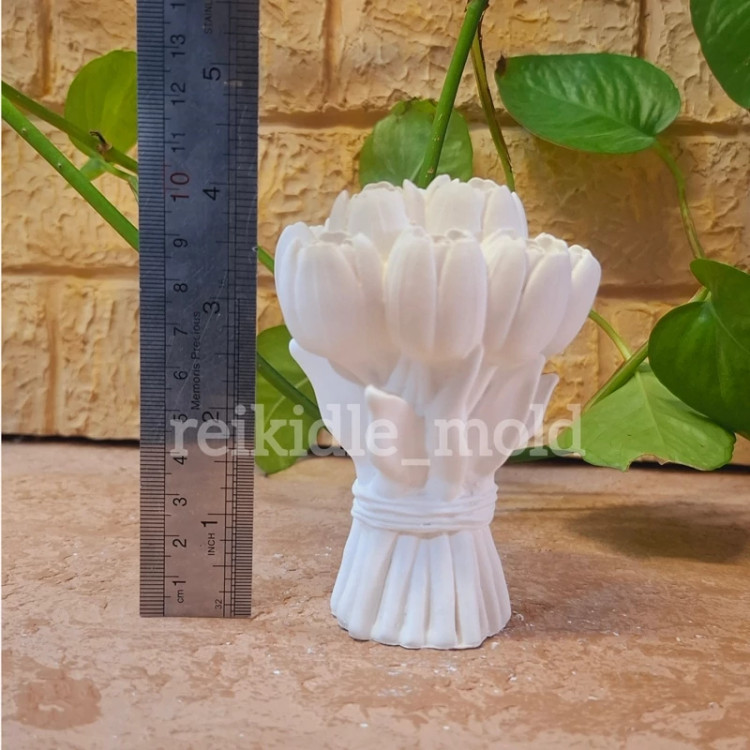 قالب سیلیکونی دسته گل رز بزرگ قالب دسته گل رز بزرگ