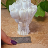 قالب سیلیکونی دسته گل رز بزرگ قالب دسته گل رز بزرگ