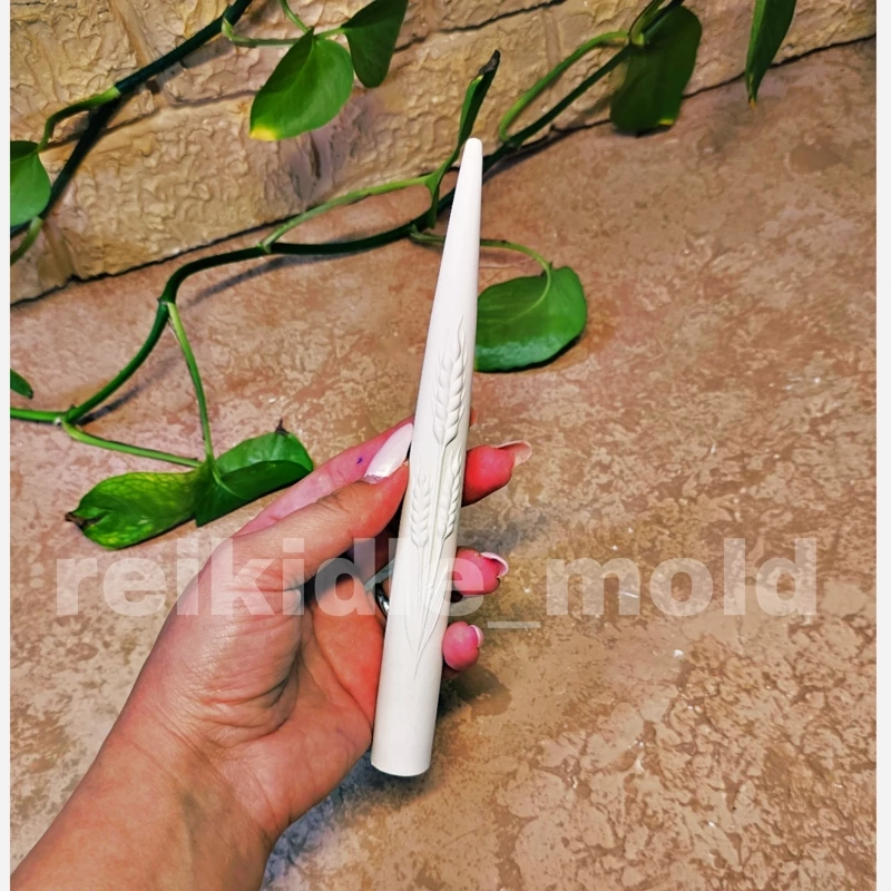 قالب سیلیکونی شمع قلمی گندم قالب شمع قلمی گندم