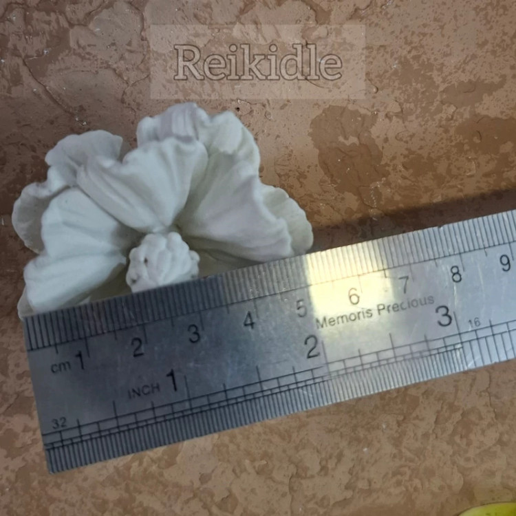 قالب سیلیکونی گل ختمی(ست 4 تکه)قالب گل ختمی