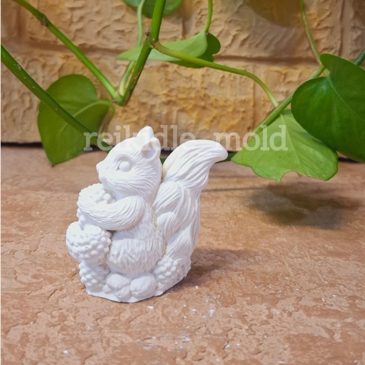 قالب سیلیکونی سنجاب و بلوط قالب سنجاب و بلوط