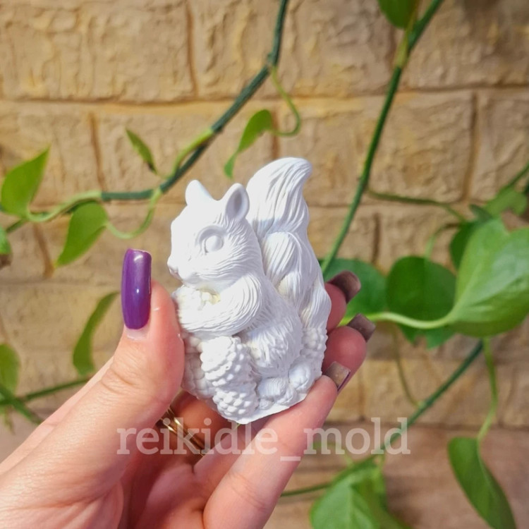 قالب سیلیکونی سنجاب و بلوط قالب سنجاب و بلوط