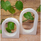 قالب سیلیکونی گلجای بیضی بزرگ و کوچک ست دو عددی قالب گلجای آلا