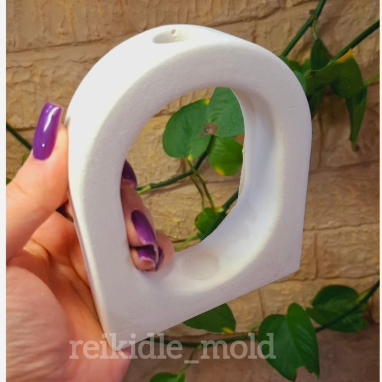 قالب سیلیکونی گلجای بیضی بزرگ و کوچک ست دو عددی قالب گلجای آلا