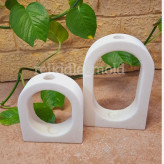 قالب سیلیکونی گلجای بیضی بزرگ و کوچک ست دو عددی قالب گلجای آلا