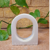 قالب سیلیکونی گلجای بیضی بزرگ و کوچک ست دو عددی قالب گلجای آلا