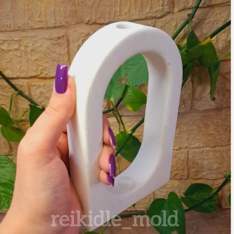 قالب سیلیکونی گلجای بیضی بزرگ و کوچک ست دو عددی قالب گلجای آلا