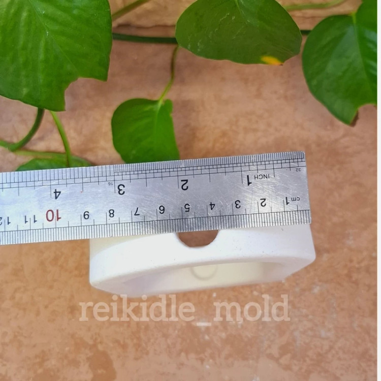 قالب سیلیکونی گلجای بیضی بزرگ و کوچک ست دو عددی قالب گلجای آلا