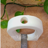 قالب سیلیکونی گلجای بیضی بزرگ و کوچک ست دو عددی قالب گلجای آلا