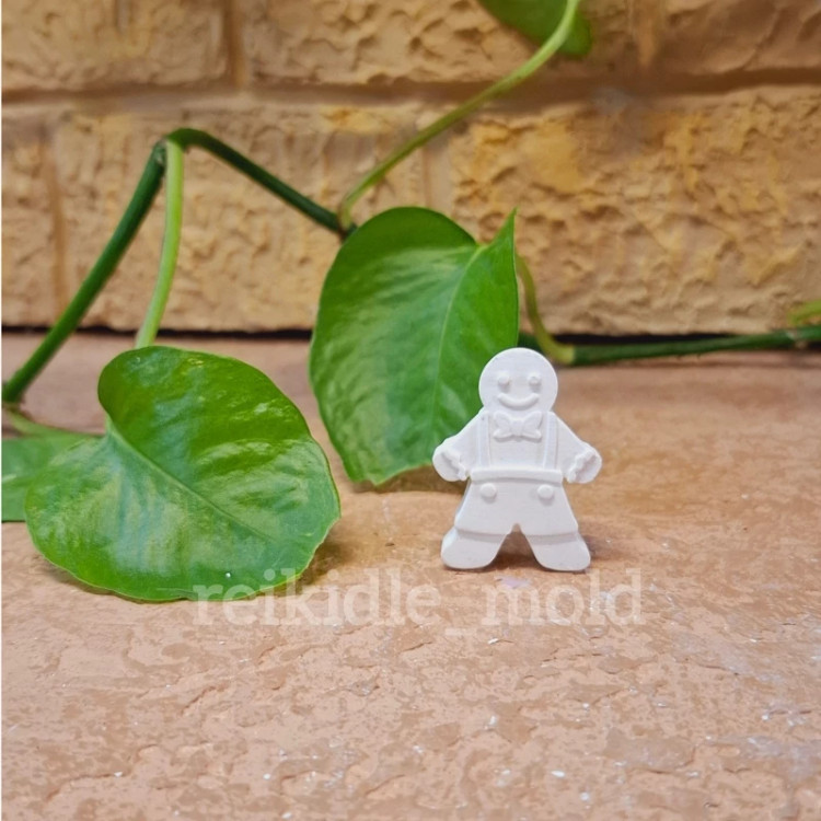 قالب سیلیکونی آدمک زنجبیلی 2 عددی کد 2 قالب آدمک زنجبیلی