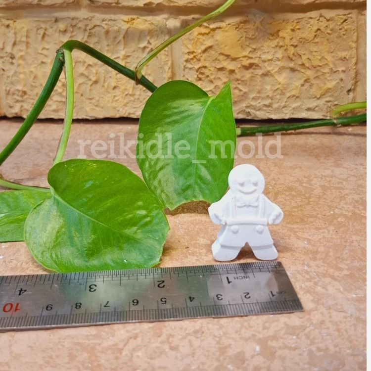 قالب سیلیکونی آدمک زنجبیلی 2 عددی کد 2 قالب آدمک زنجبیلی