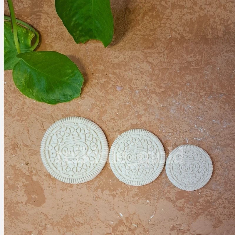 قالب سیلیکونی بیسکوئیت اورئو 3 عددی قالب بیسکوئیت اورئو