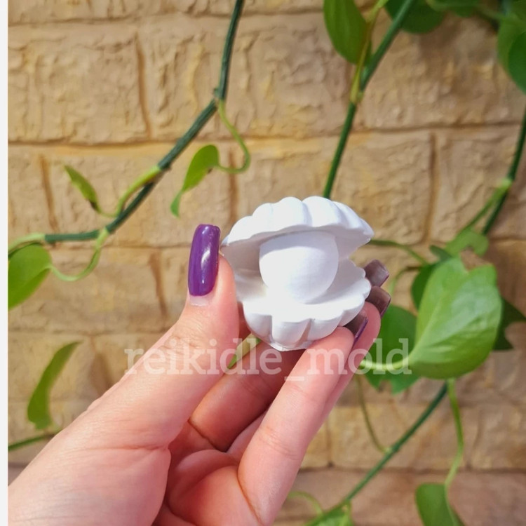 قالب سیلیکونی صدف مرواریدی کوچک قالب صدف مرواریدی