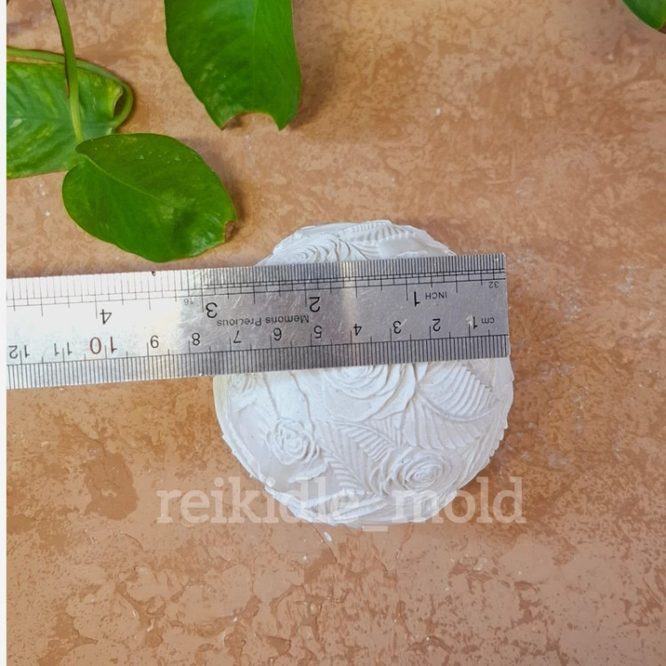 قالب سیلیکونی گوی گل رز قالب گوی گل رز درشت