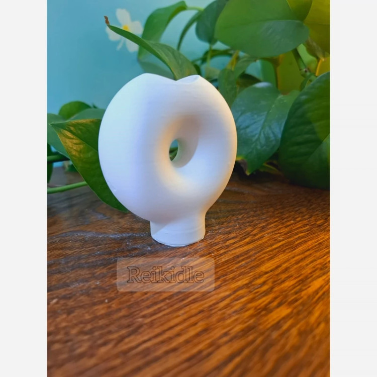 قالب جاشمعی دونات پایه دار قالب سیلیکونی جاشمعی دونات