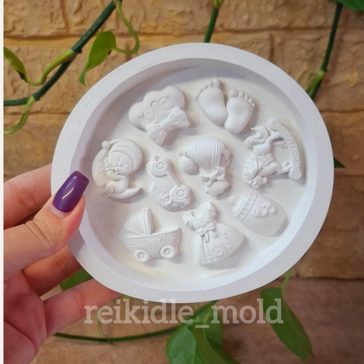 قالب سیلیکونی ست سیسمونی سایز کوچک