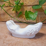 قالب سیلیکونی استند آینه گلدار چوبی قالب استند آینه
