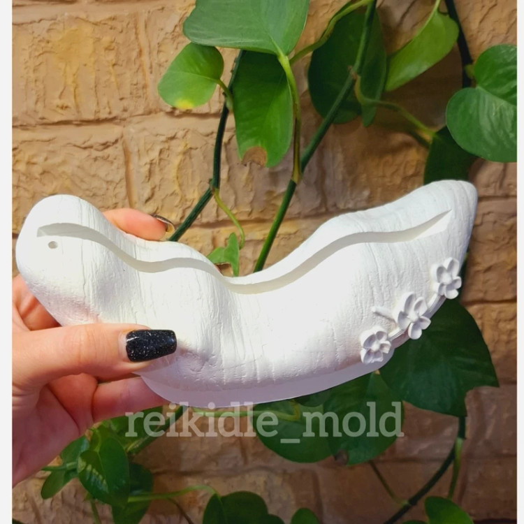 قالب سیلیکونی استند آینه گلدار چوبی قالب استند آینه