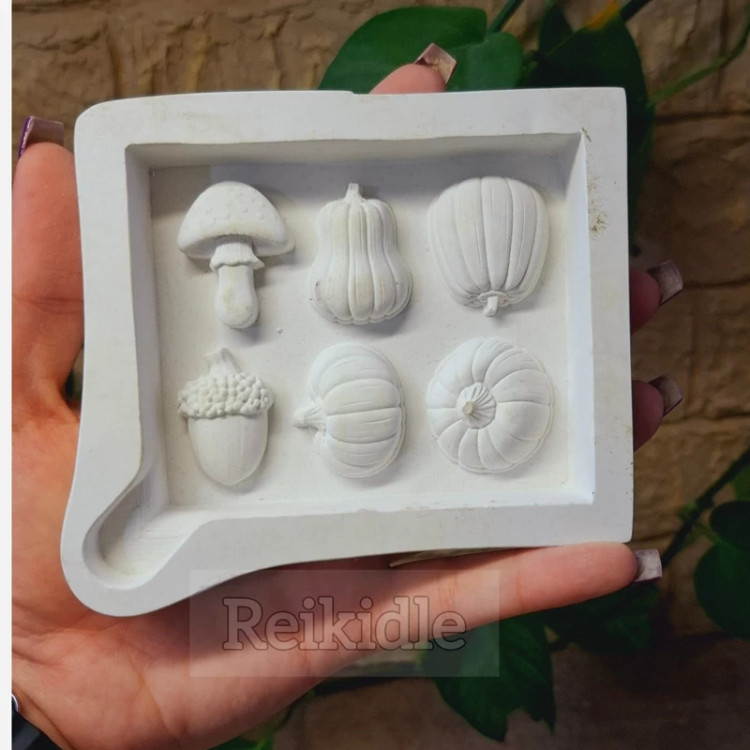 قالب ست قارچ و کدو(شات نیست خروجی هر کدام بصورت تکی هست)