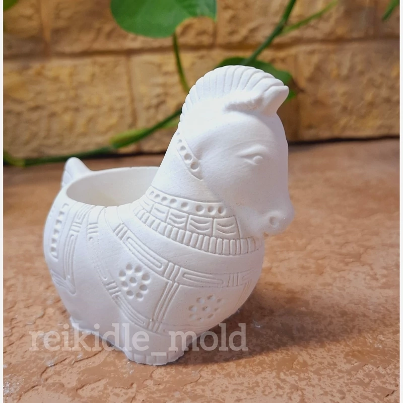 قالب سیلیکونی شات اسب قالب شات و گلدان اسب