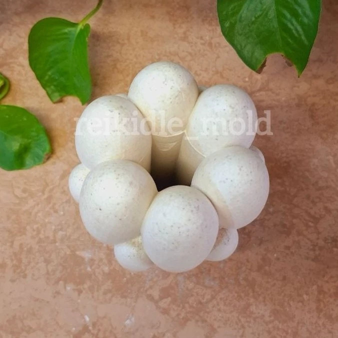 قالب سیلیکونی گلدان ابری قالب گلدان ابری