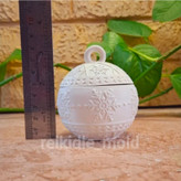 قالب سیلیکونی قوطی دربدار برفی قالب بانکه دربدار یخی
