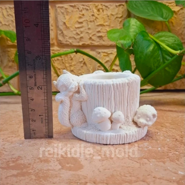 قالب سیلیکونی شات درخت و سنجاب قالب شات سنجاب و درخت