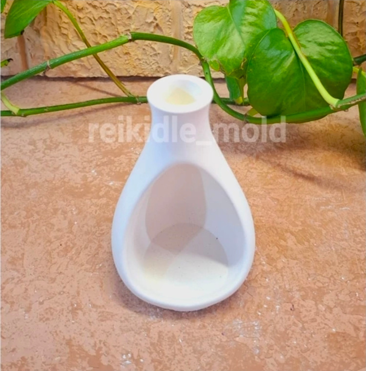 قالب سیلیکونی جاشمعی و جاوارمری خمره ای قالب جاشمعی خمره ای