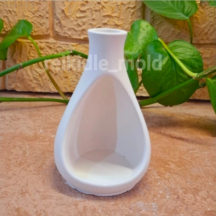 قالب سیلیکونی جاشمعی و جاوارمری خمره ای قالب جاشمعی خمره ای