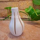 قالب گلدان خمره ای شیار دار کوچک قالب سیلیکونی گلدان خمره ای شیار دار کوچک