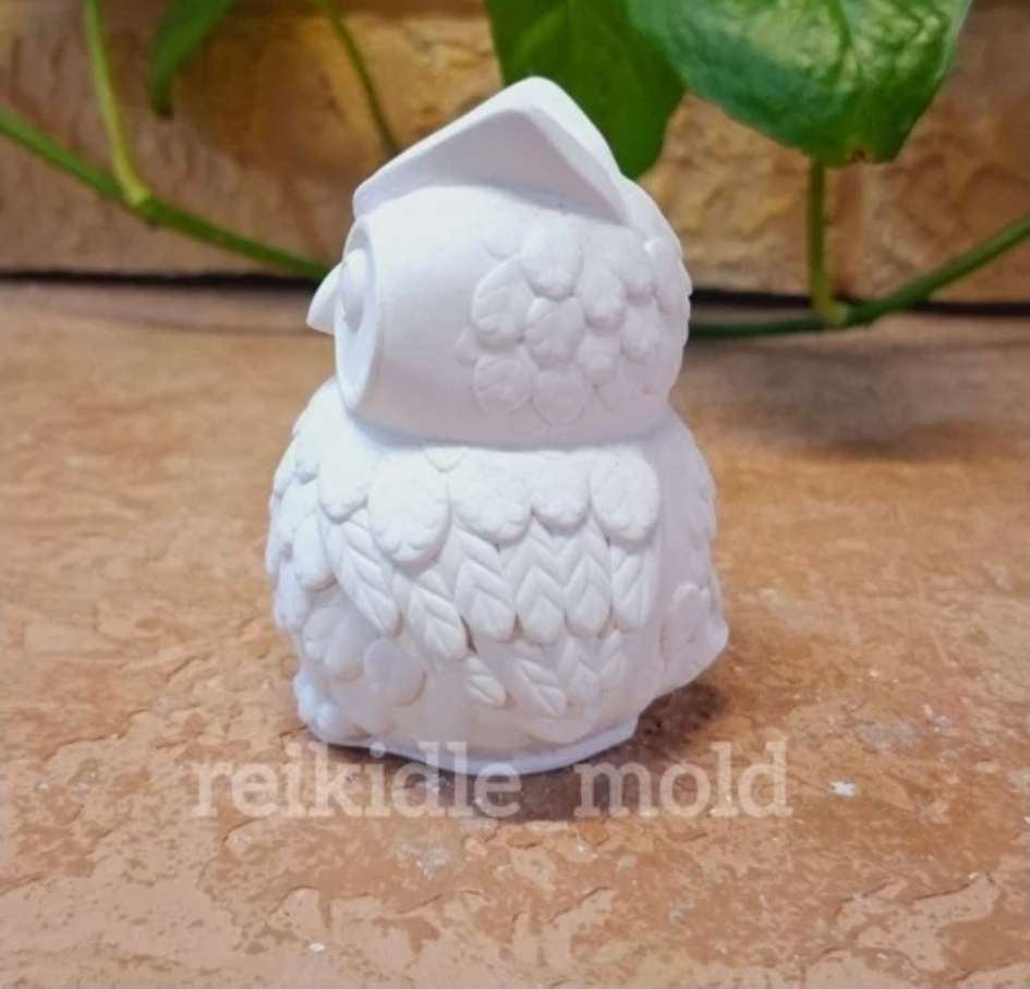 قالب سیلیکونی جغد بزرگ قالب جغد بزرگ